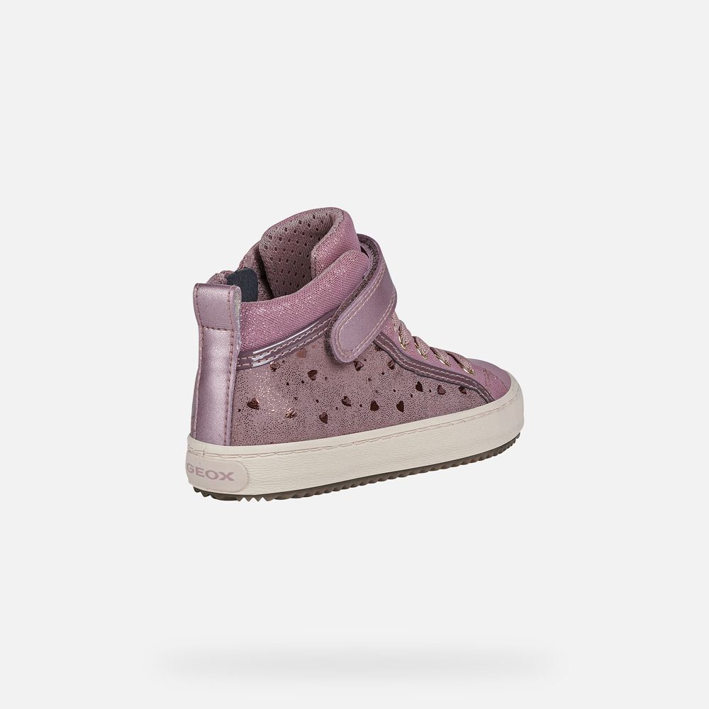 Basket Geox Kalispera - Rose - Fille 471325-FWH